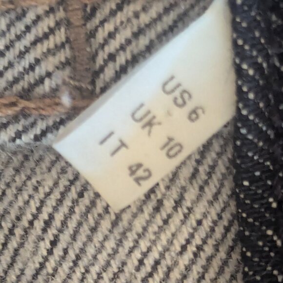 Eli Tahari dark blue Jeans - Picture 4 of 4